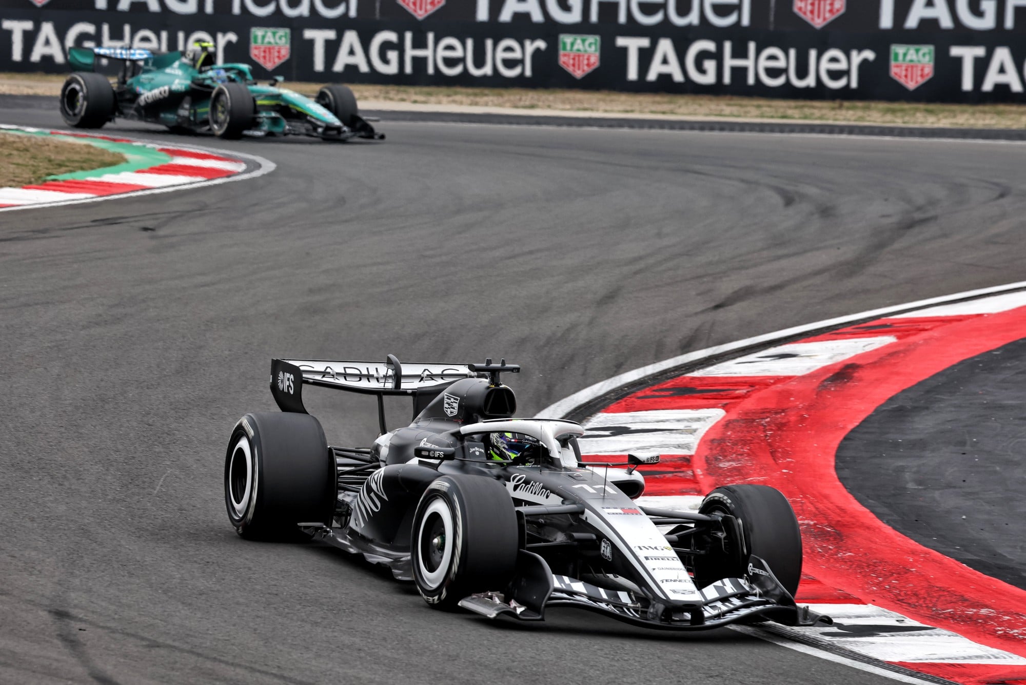 F1: Confira as imagens do GP da China 2026 Sergio Perez (MEX) Cadillac Formula 1 Team MAC-26.
