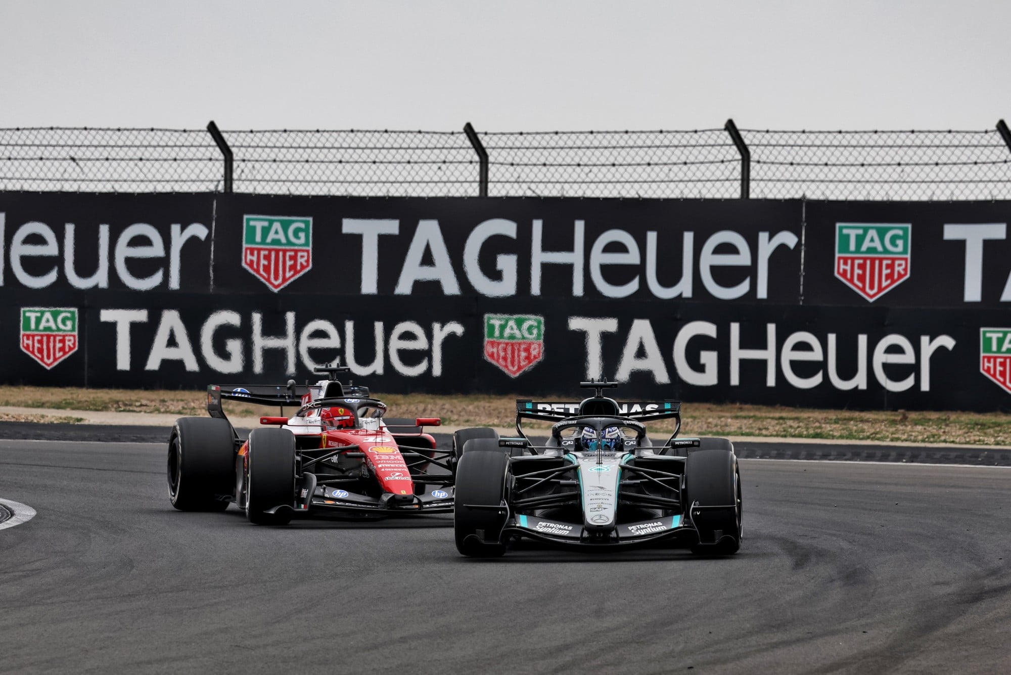 F1: Confira as imagens do GP da China 2026 George Russell (GBR) Mercedes AMG Formula One Team W17.