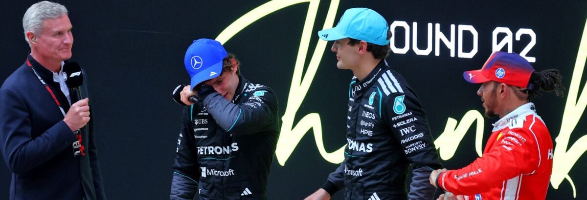 F1: Russell fala em ‘corrida difícil’ na China, mas vê Mercedes como “equipe a ser batida”