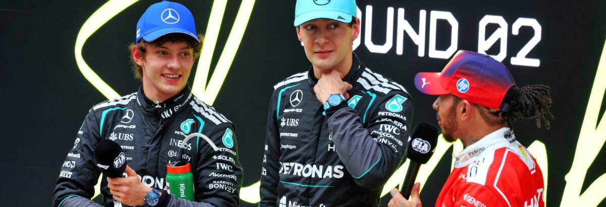 F1: Hamilton elogia upgrade no espaço dos pilotos antes do pódio em Xangai