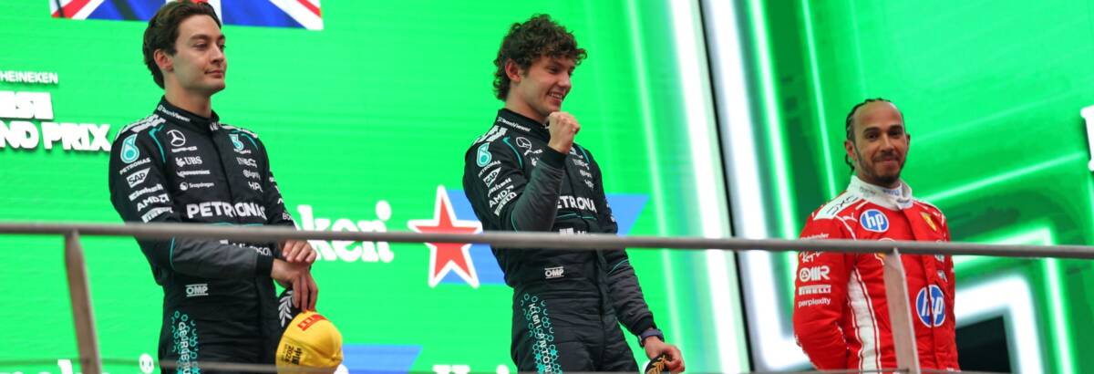 F1: Antonelli é apresentado como ‘Kimi Räikkönen’ no pódio do GP da China