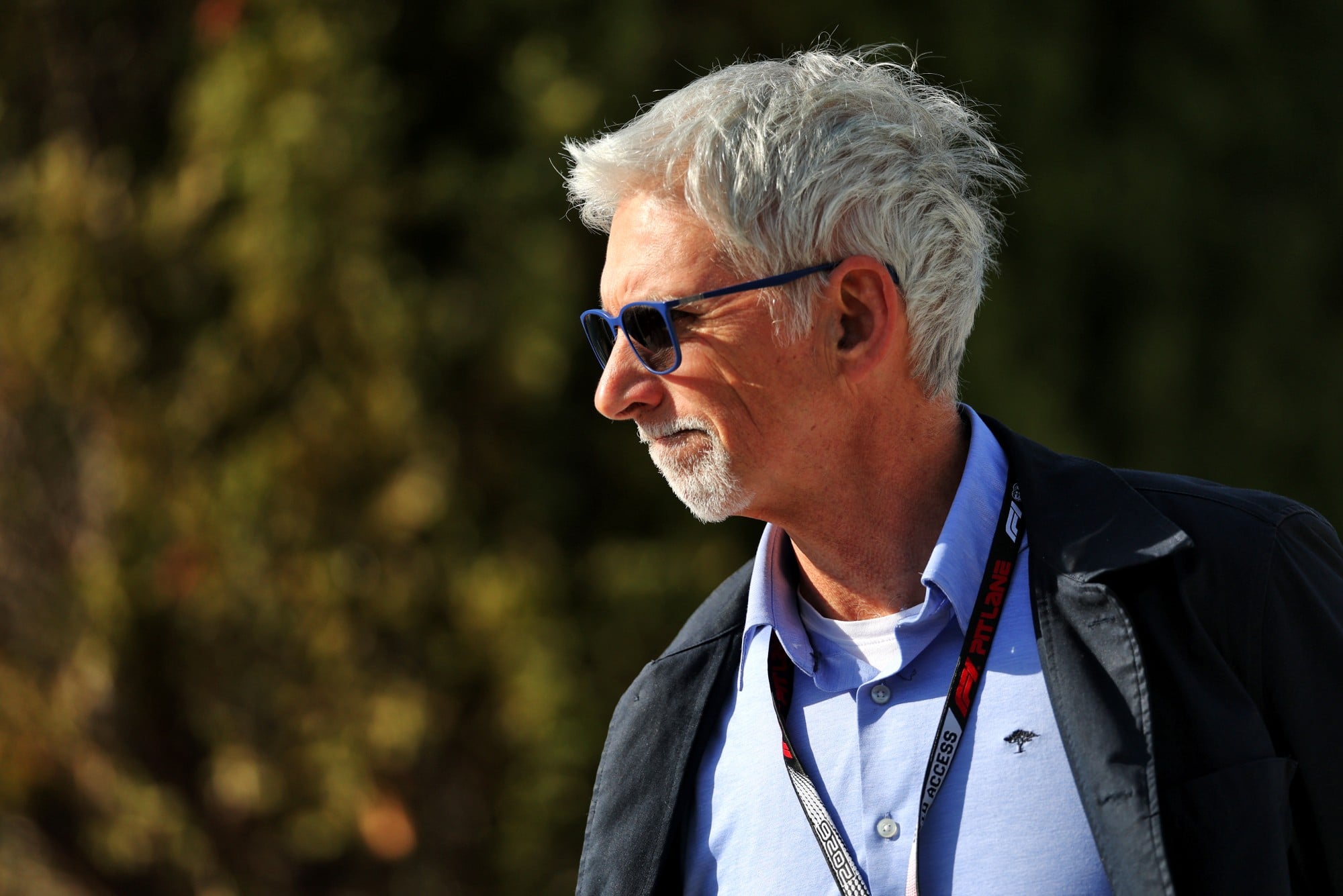 Damon Hill (GBR) BBC Radio 5 Live.