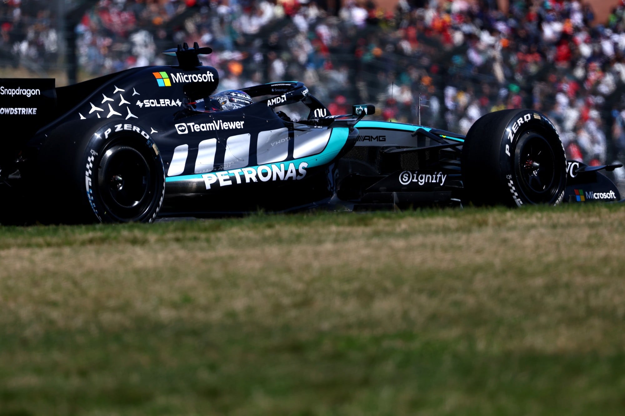 George Russell (GBR) Mercedes AMG Formula One Team W17.