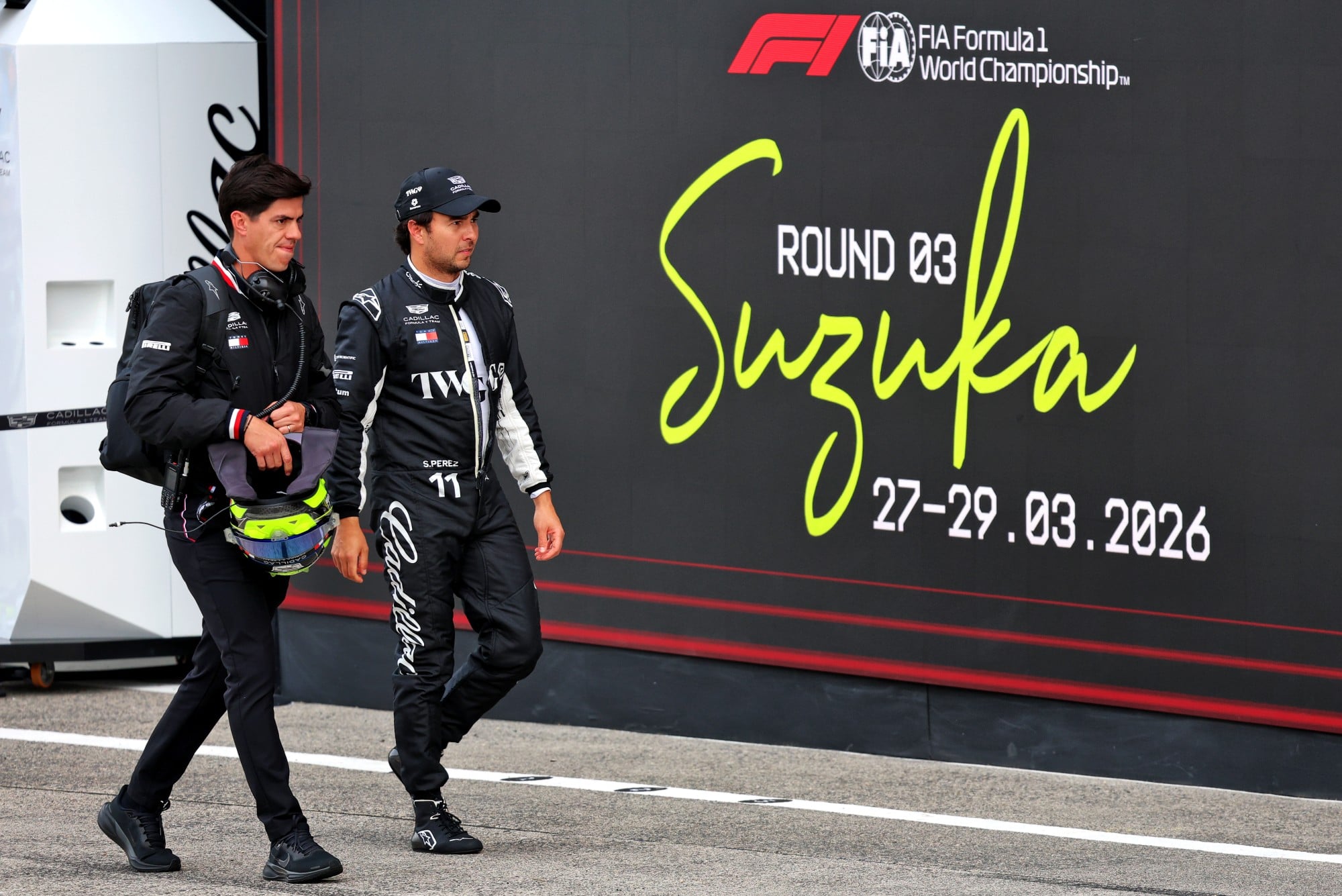 Sergio Perez (MEX) Cadillac Formula 1 Team.