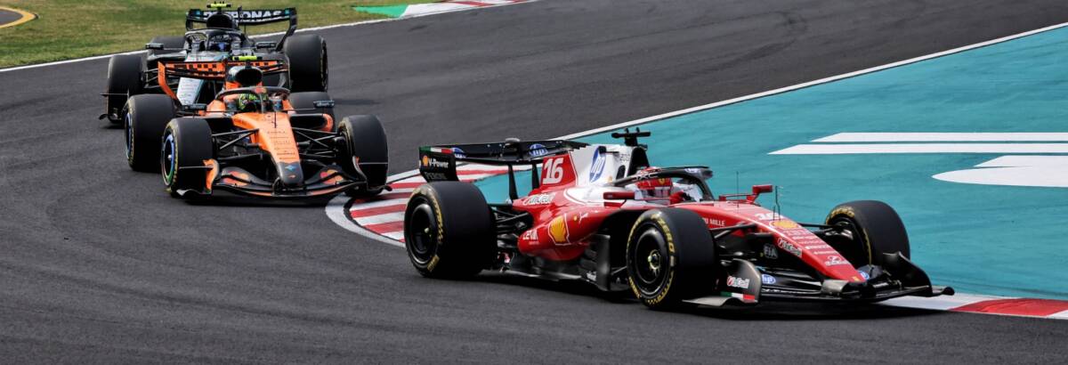 F1: Leclerc se surpreende com pneus e garante pódio no Japão
