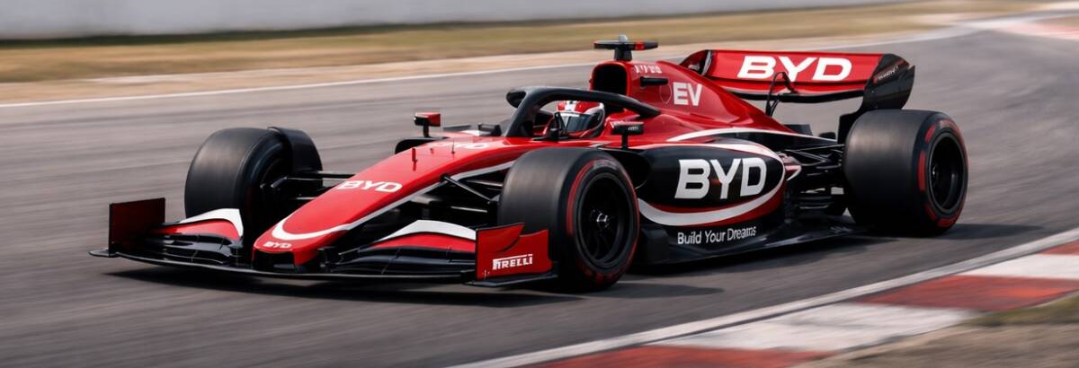 F1: Gigante chinesa BYD avalia entrar na Fórmula 1