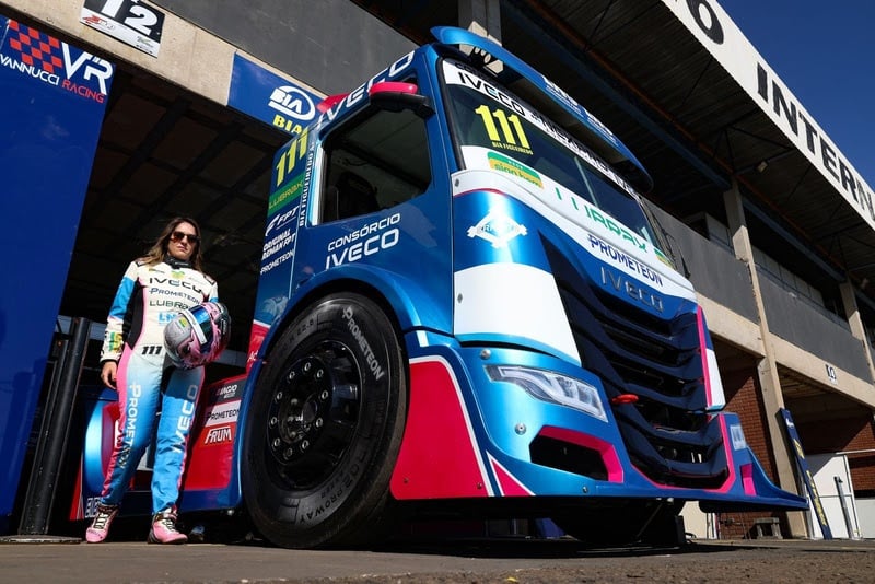 Abertura da Copa Truck em Campo Grande testa pneus sob calor extremo