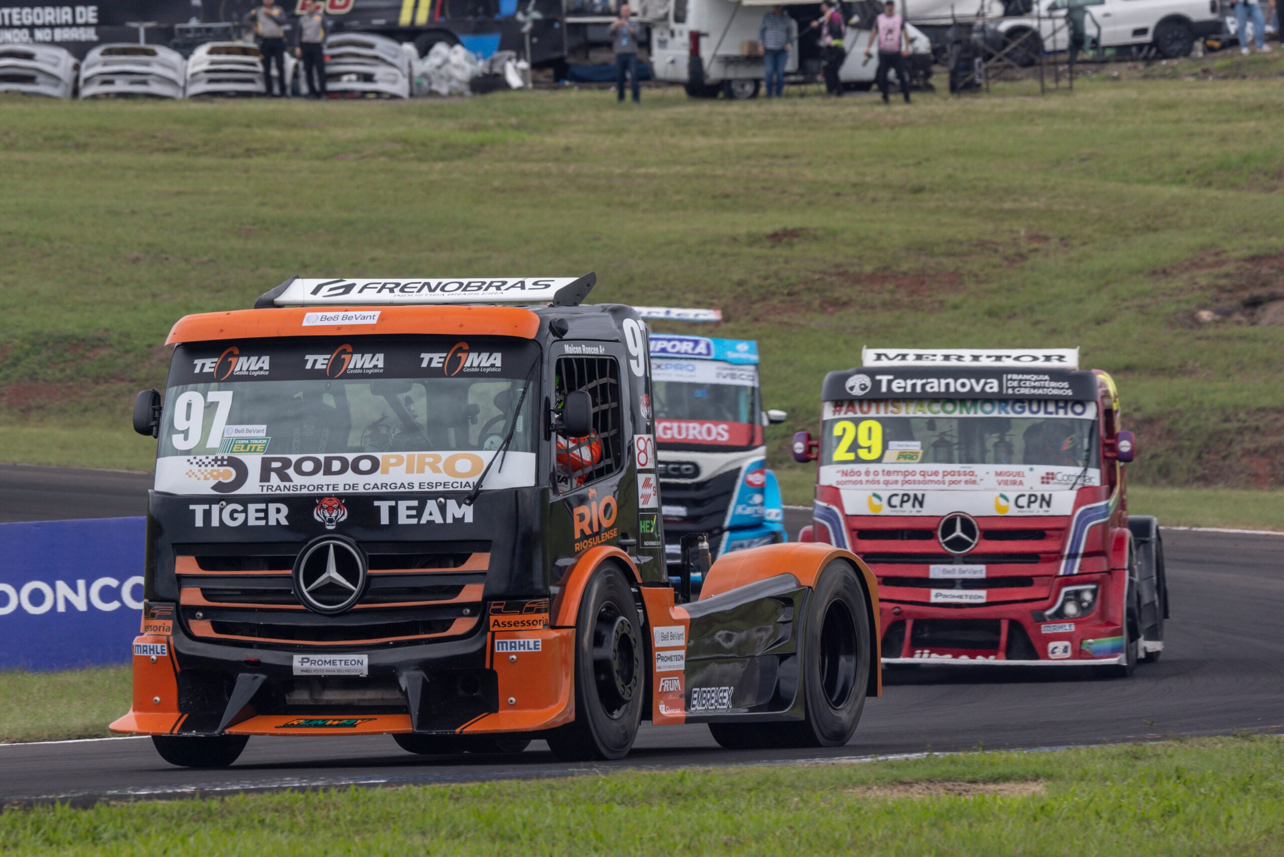 “Foi peleado, mas foi um excelente fim de semana”, diz Roncen após assumir liderança da ELITE