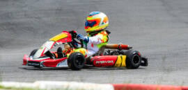 Embalado após vitórias, Lucca Amaral defende liderança na Copa São Paulo de Kart Granja Viana