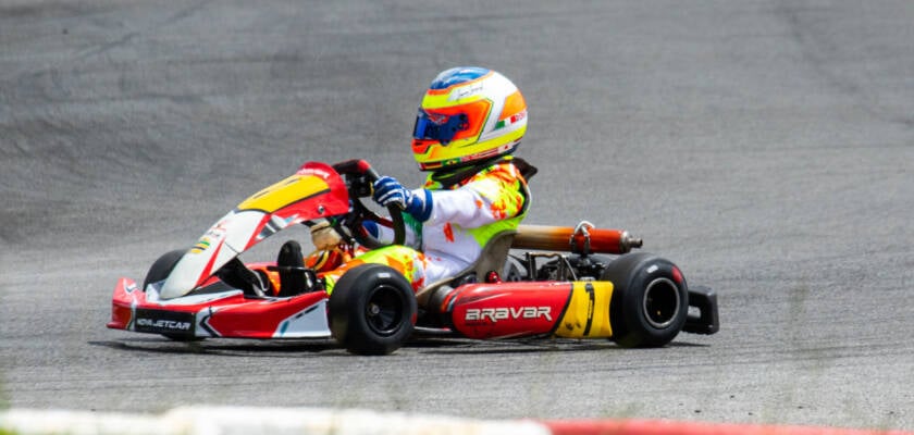 Lucca Amaral parte para quarta etapa da Copa SP Light de Kart de olho em novo pódio em Interlagos