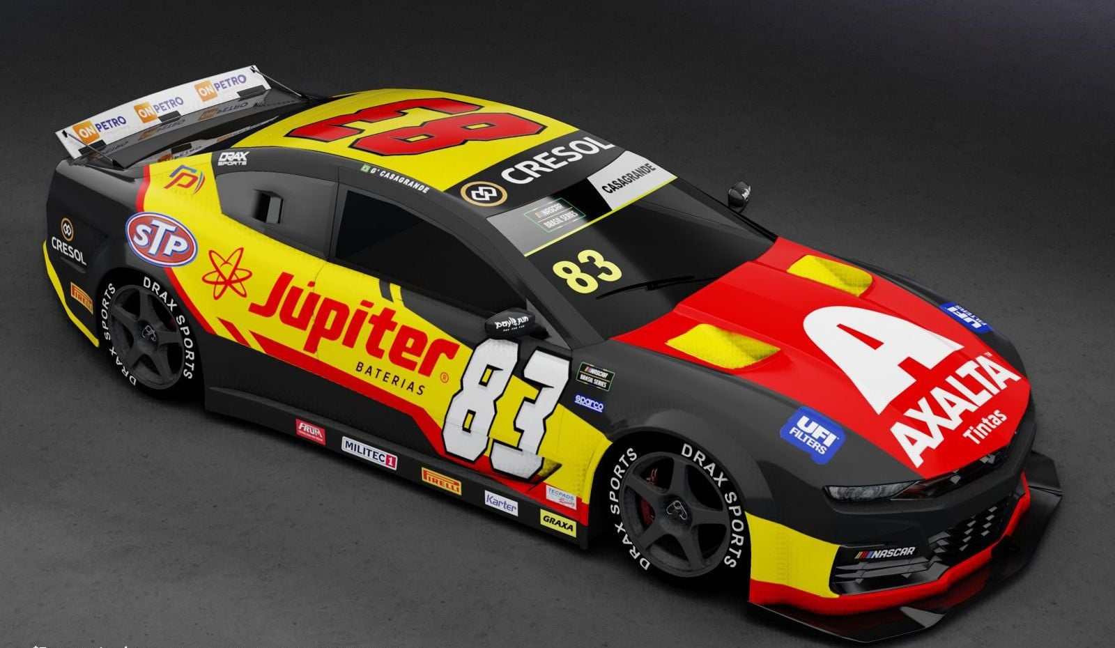 NASCAR Brasil: Casagrande é o mais rápido no TL2 em Santa Cruz do Sul