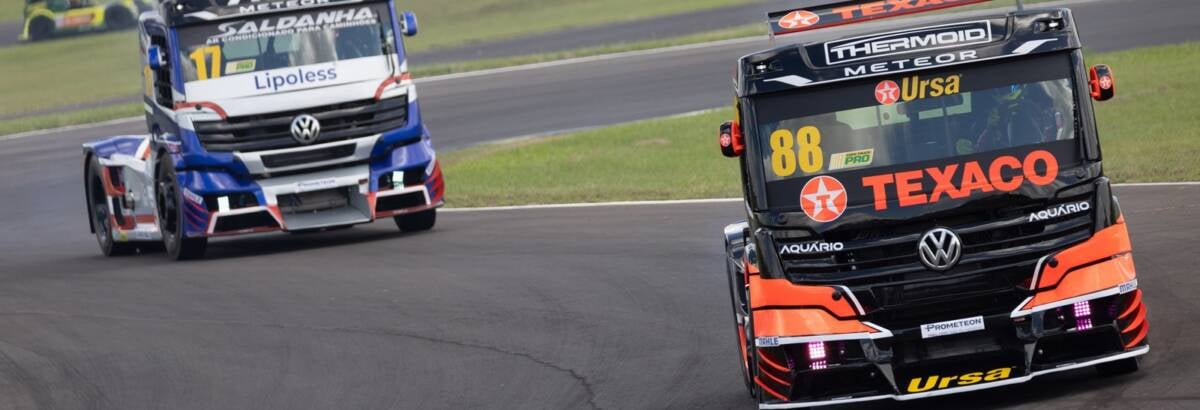 Monteiro e Giaffone conquistam poles da Copa Truck em Santa Cruz do Sul