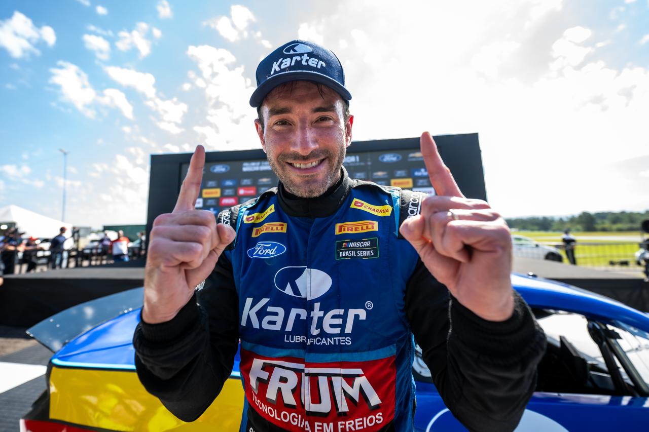 “Uma pole gaúcha na NASCAR Brasil é especial”, destaca Genz após vitória na sprint