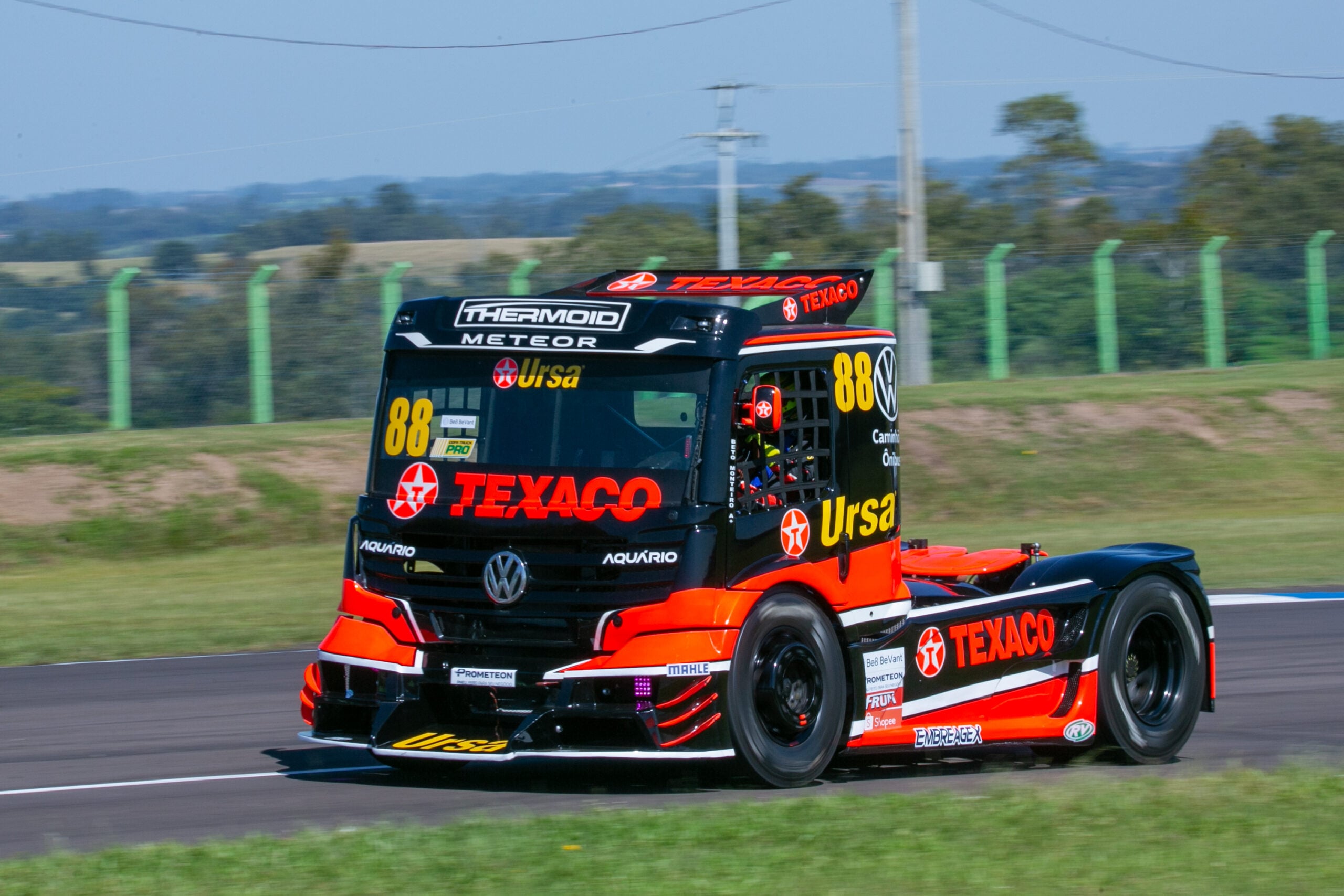 Copa Truck: Monteiro celebra pole no RS: “Largar na frente é uma vantagem importante”