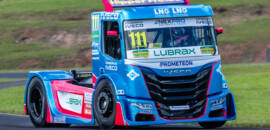 Com estratégia conservadora, Bia Figueiredo garante pontos importantes na Copa Truck