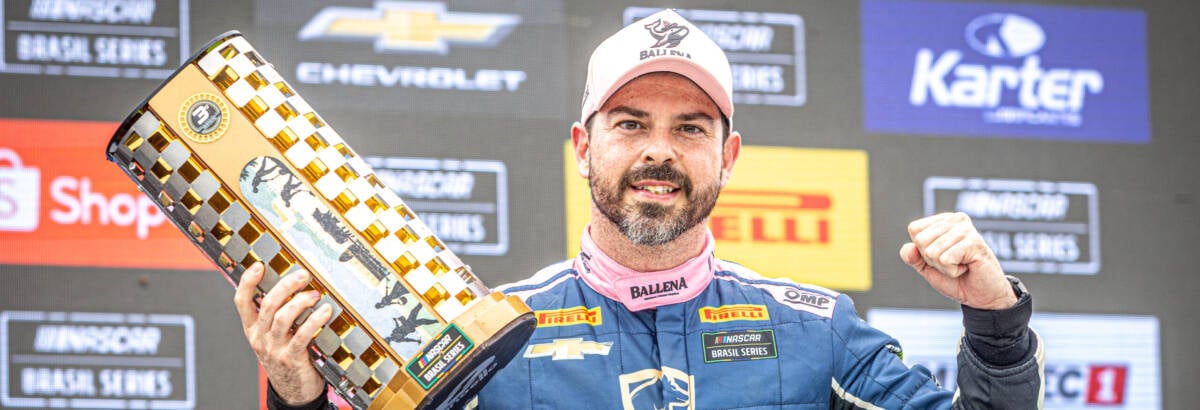 Witold Ramasauskas sai de Santa Cruz do Sul na liderança da NASCAR Brasil