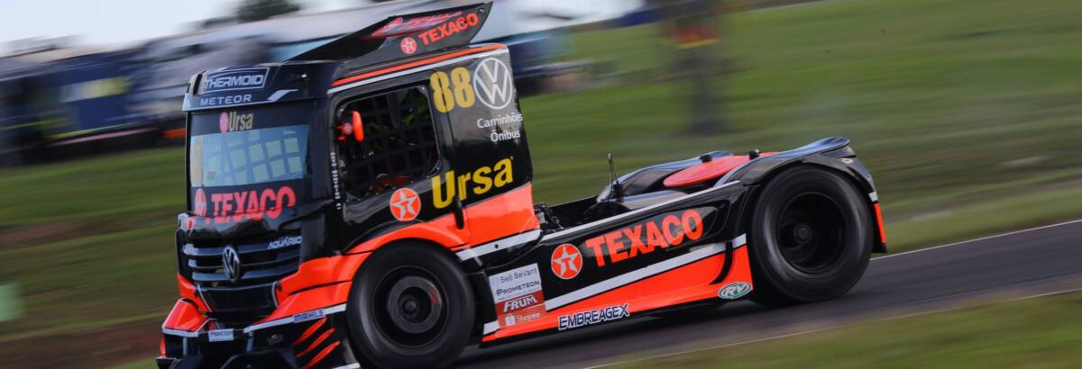 Beto Monteiro defende a liderança da Copa Truck neste fim de semana