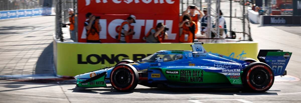 Indy: Rosenqvist surpreende e fatura pole position para o GP de Long Beach