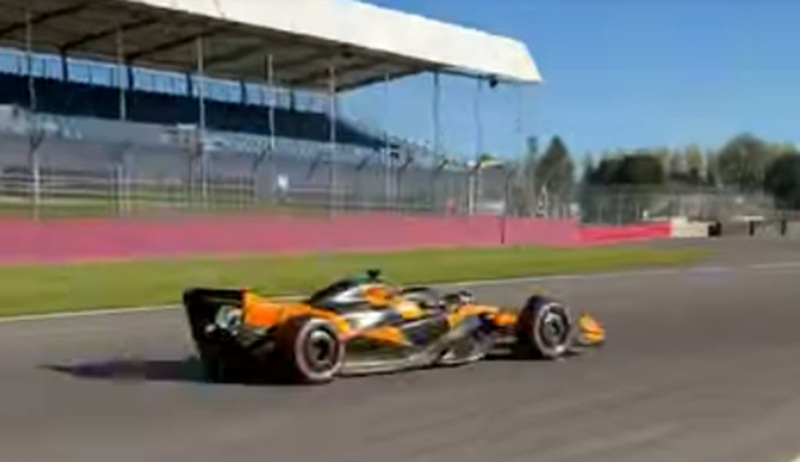 F1: Fornaroli completa teste com a McLaren em Silverstone