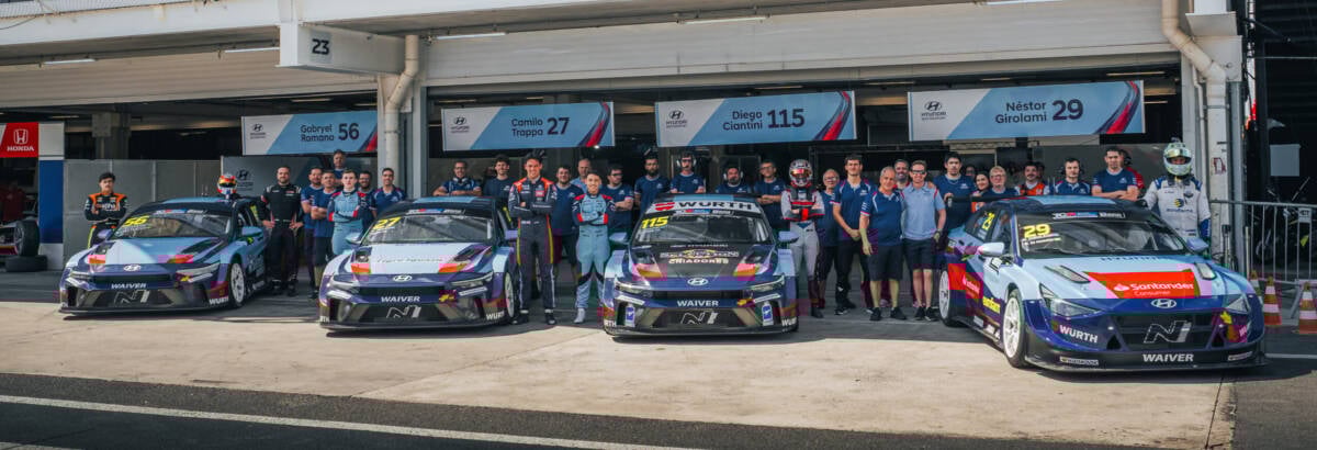 TCR: Hyundai MSA apresenta equipe completa com piloto brasileiro