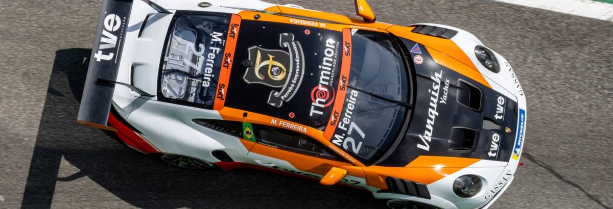 Matheus Ferreira garante top-5 na Áustria e celebra desempenho na Porsche Cup Alemã