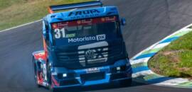 Líderes da Copa Truck, Felipe e Nic Giaffone avaliam evolução nos treinos em Santa Cruz do Sul