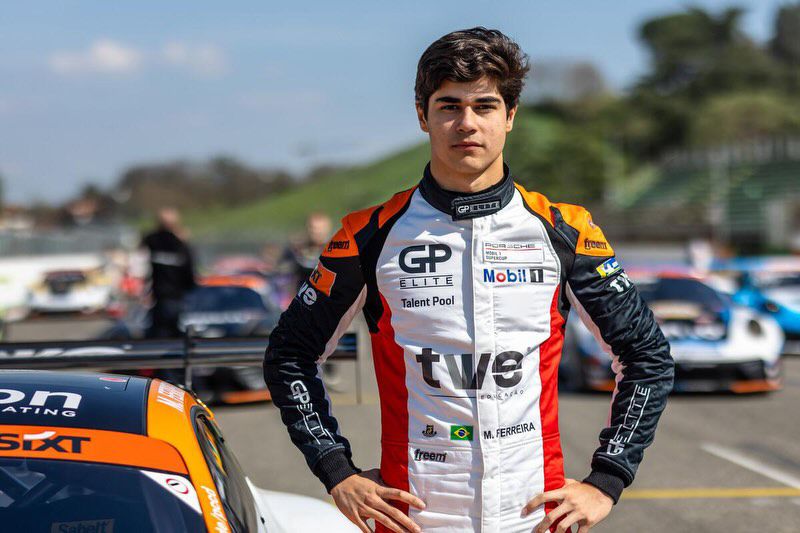 Mais um brasileiro na preliminar da F1: Matheus Ferreira disputa a Porsche Supercup em 2026