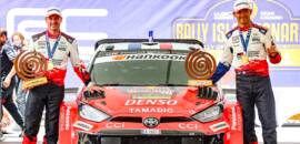 WRC: Ogier vence nas Ilhas Canárias após disputa emocionante dentro da TOYOTA GAZOO Racing