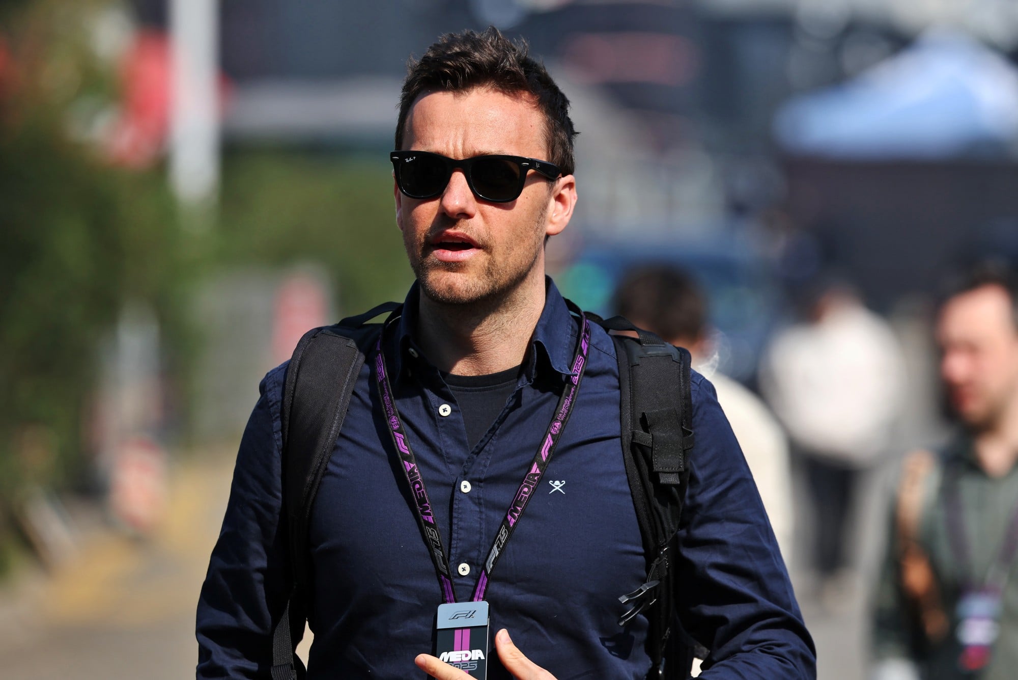 Jolyon Palmer (GBR) F1 Digital Presenter.