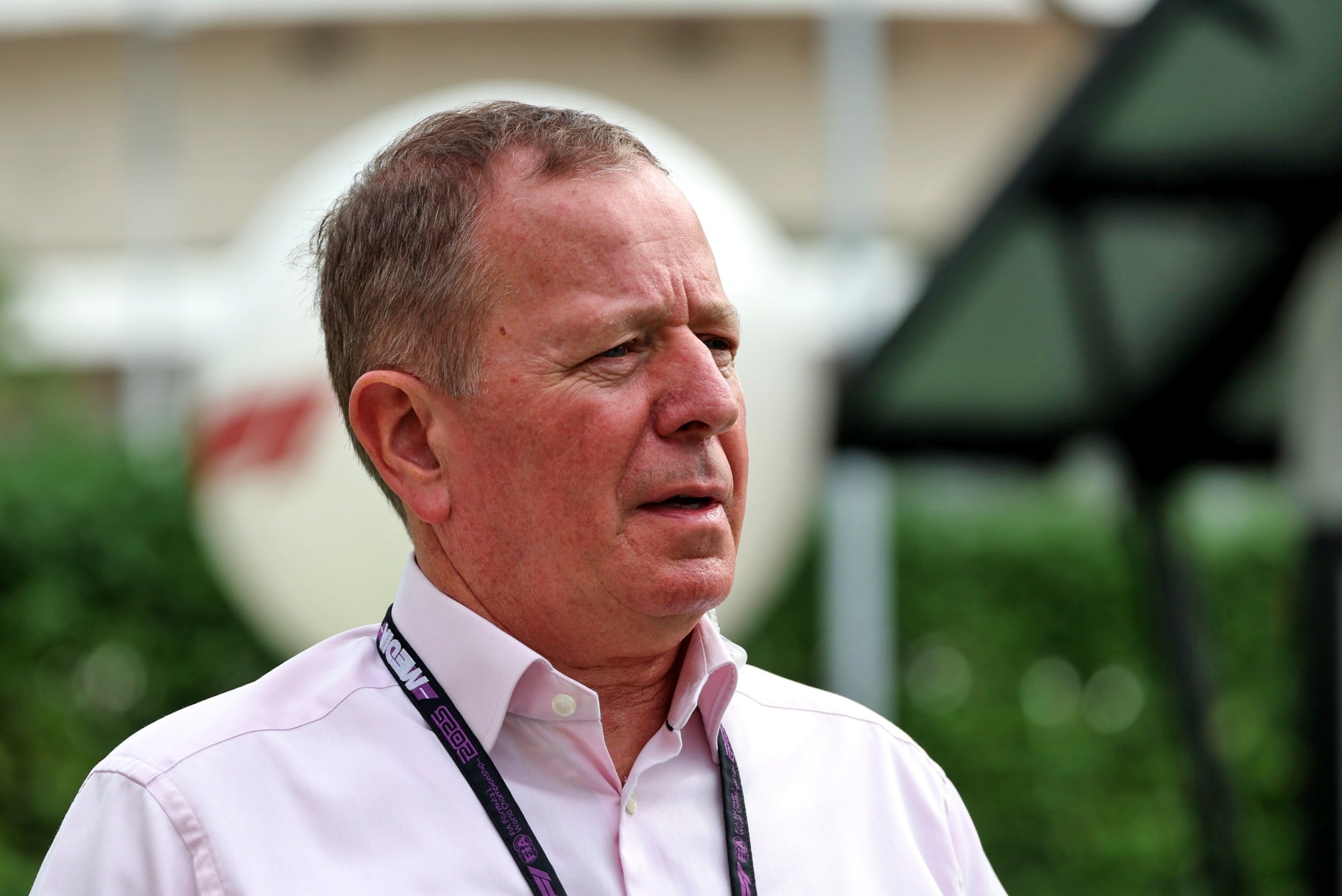Martin Brundle (GBR) Sky Sports F1 Commentator.