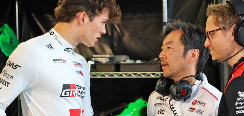 F1: Komatsu revela plano da Haas para manter Oliver Bearman em 2027