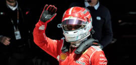 F1: Leclerc admite surpresa com marca histórica na Ferrari