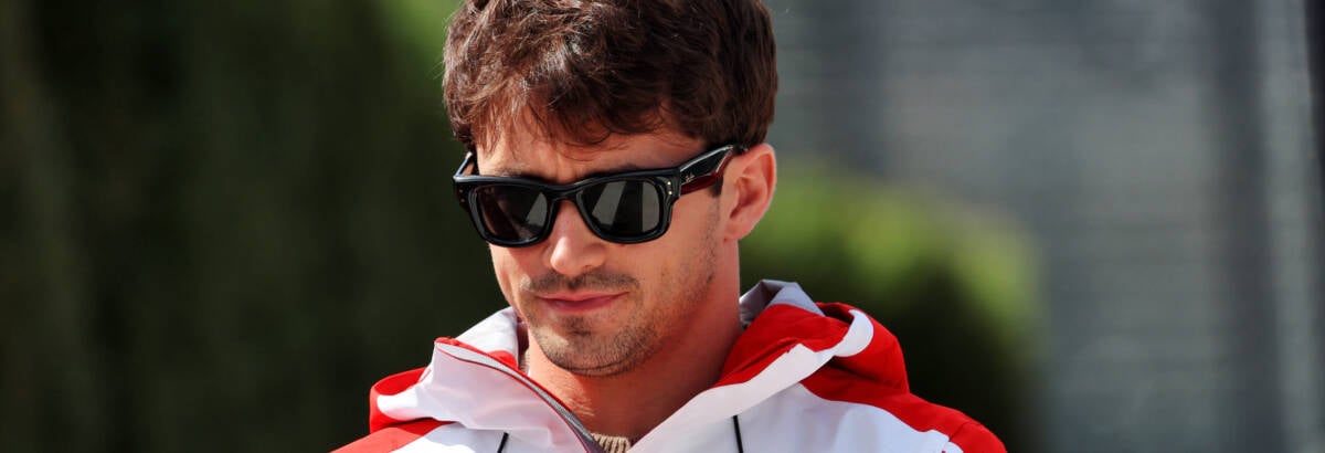 F1: Leclerc alerta para riscos de corridas com chuva