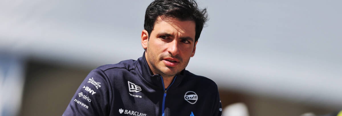 F1: Sainz acredita em reação da Williams só no fim do ano