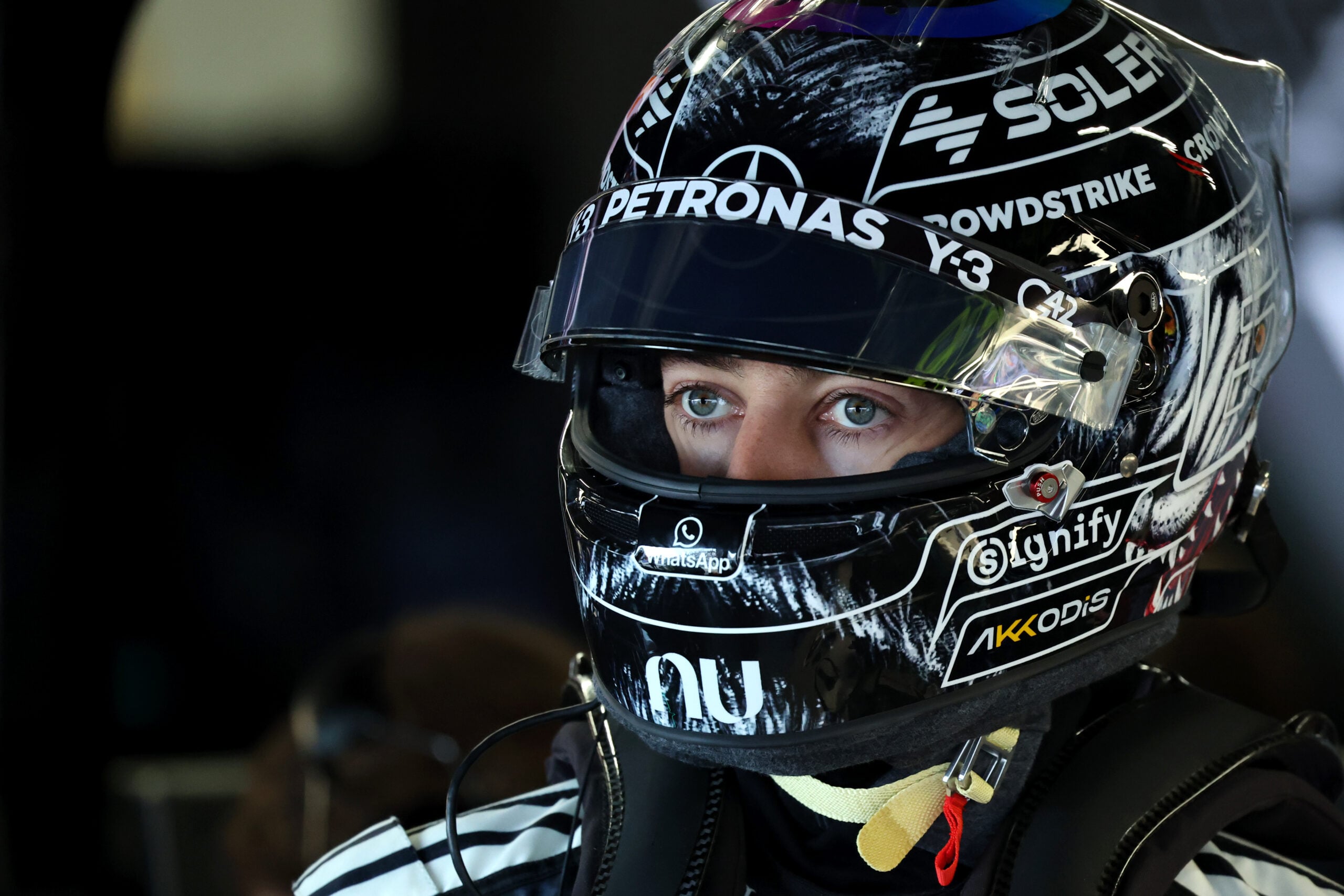 George Russell (GBR) Mercedes AMG Formula One Team.