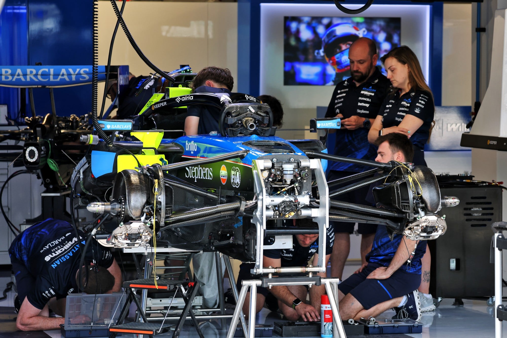 F1: Williams reduz peso do carro, mas efeito será gradual