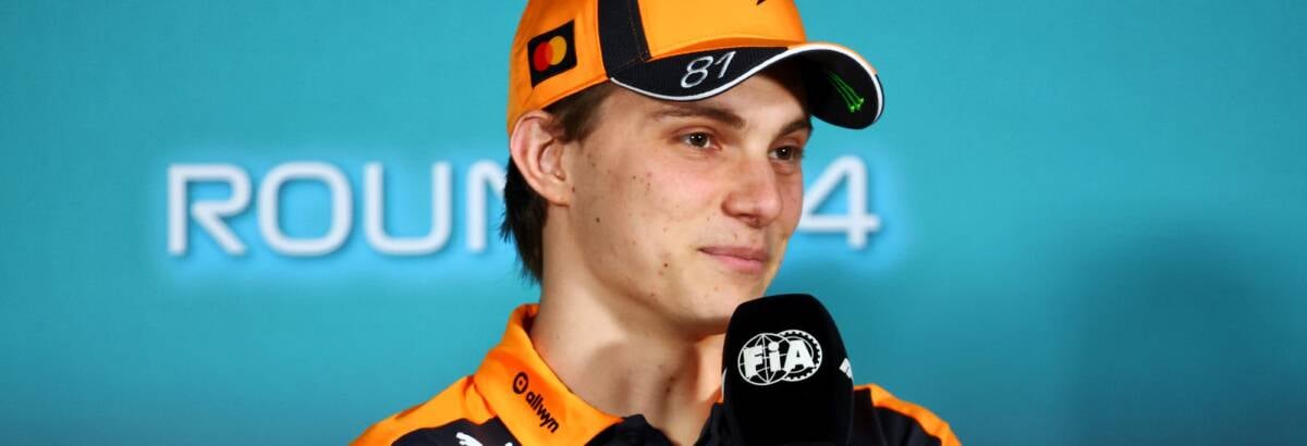 F1: Piastri fala em ritmo “encorajador” da McLaren após pódio em Miami