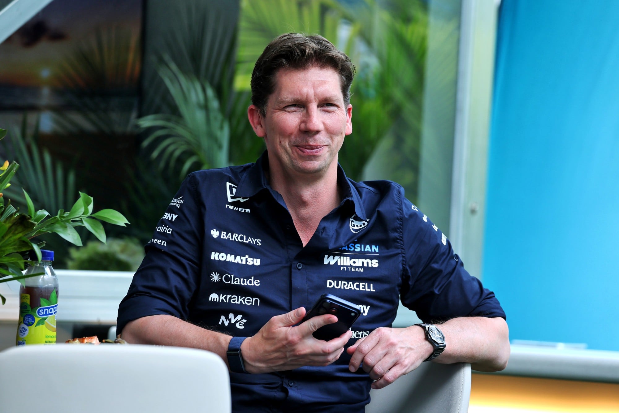 James Vowles (GBR) Williams F1 Team, Team Principal.