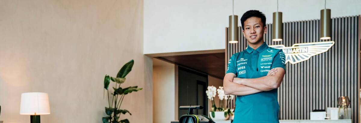 F1: Aston Martin aposta em promessa chinesa e anuncia Zhenrui Chi