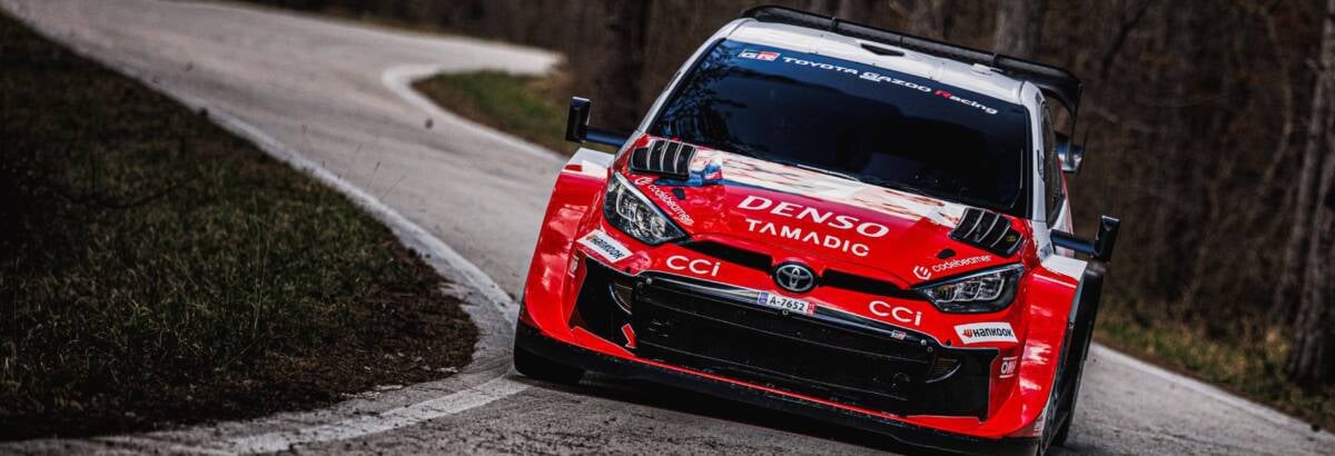 Líder do WRC, TOYOTA GAZOO Racing acelera no asfalto em retorno do Rally da Croácia