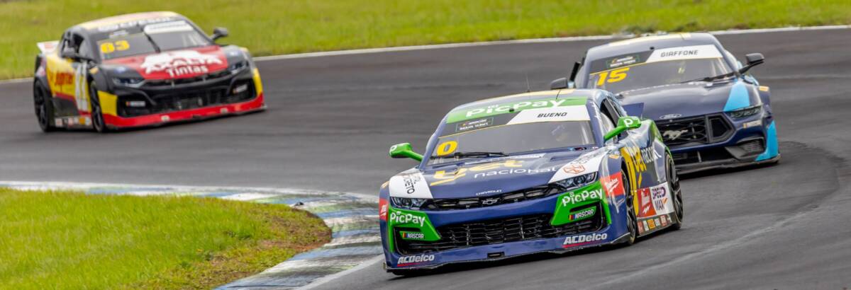 NASCAR Brasil: Cacá Bueno vence sprint e é pole position em Interlagos