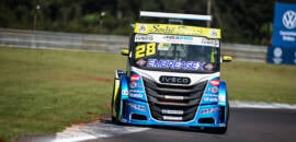 Copa Truck: Chuva muda tudo e Dirani voa para a pole em Cascavel; Nic Giaffone é pole na ELITE