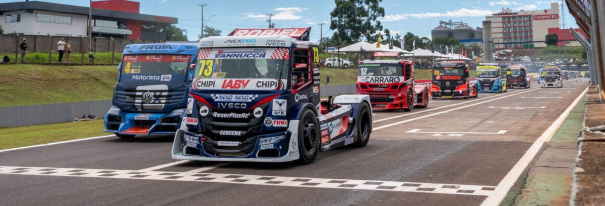 Vannucci Racing chega forte a Interlagos após vitória dupla na Copa Truck Vannucci Racing chega forte a Interlagos após vitória dupla na Copa Truck