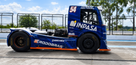 Em Interlagos, Diogo Moscato disputa quarta etapa da Copa Truck com novo layout no caminhão