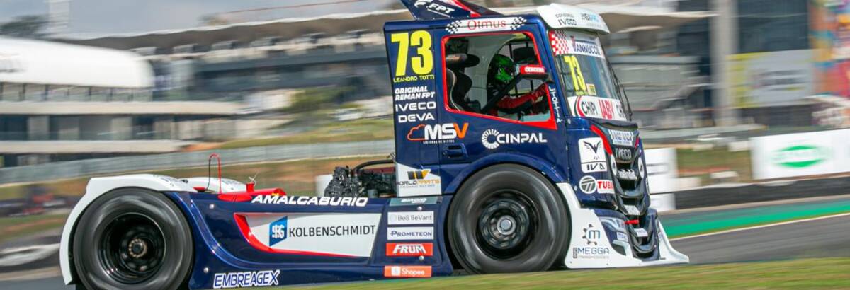 Copa Truck: Totti e Giaffone repetem bom ritmo e confirmam pole em Interlagos