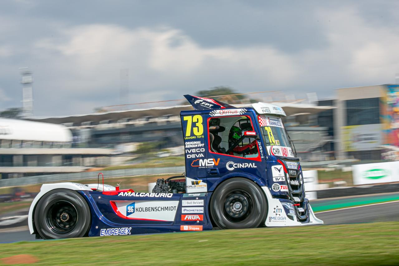 Copa Truck: Totti e Giaffone repetem bom ritmo e confirmam pole em Interlagos