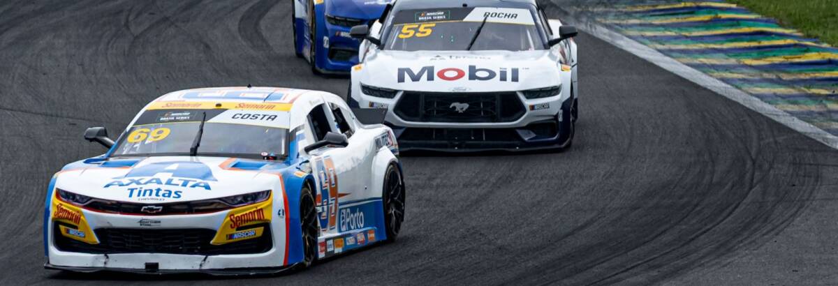NASCAR Brasil: Costa vence prova marcada por desafio na garoa em Interlagos NASCAR Brasil: Costa vence prova marcada por desafio na garoa em Interlagos