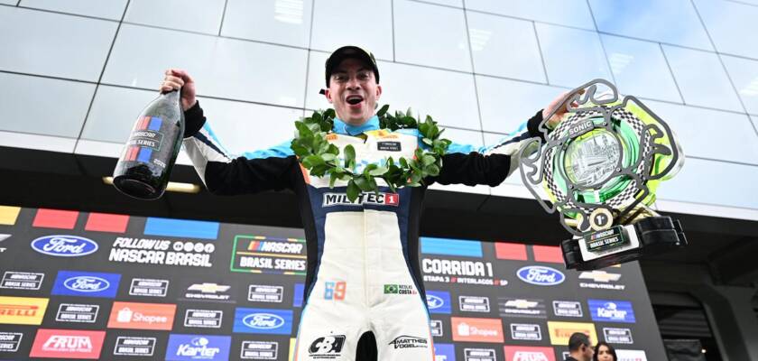 NASCAR Brasil: Costa arranca ultrapassagem no final e vence Corrida 2 por 0s092