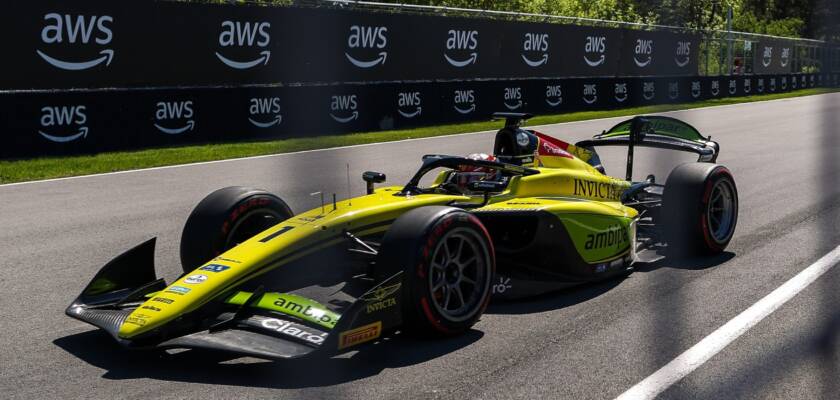 Rafael Câmara faz corrida de recuperação em Sprint no Canadá e mantém vice-liderança da F2