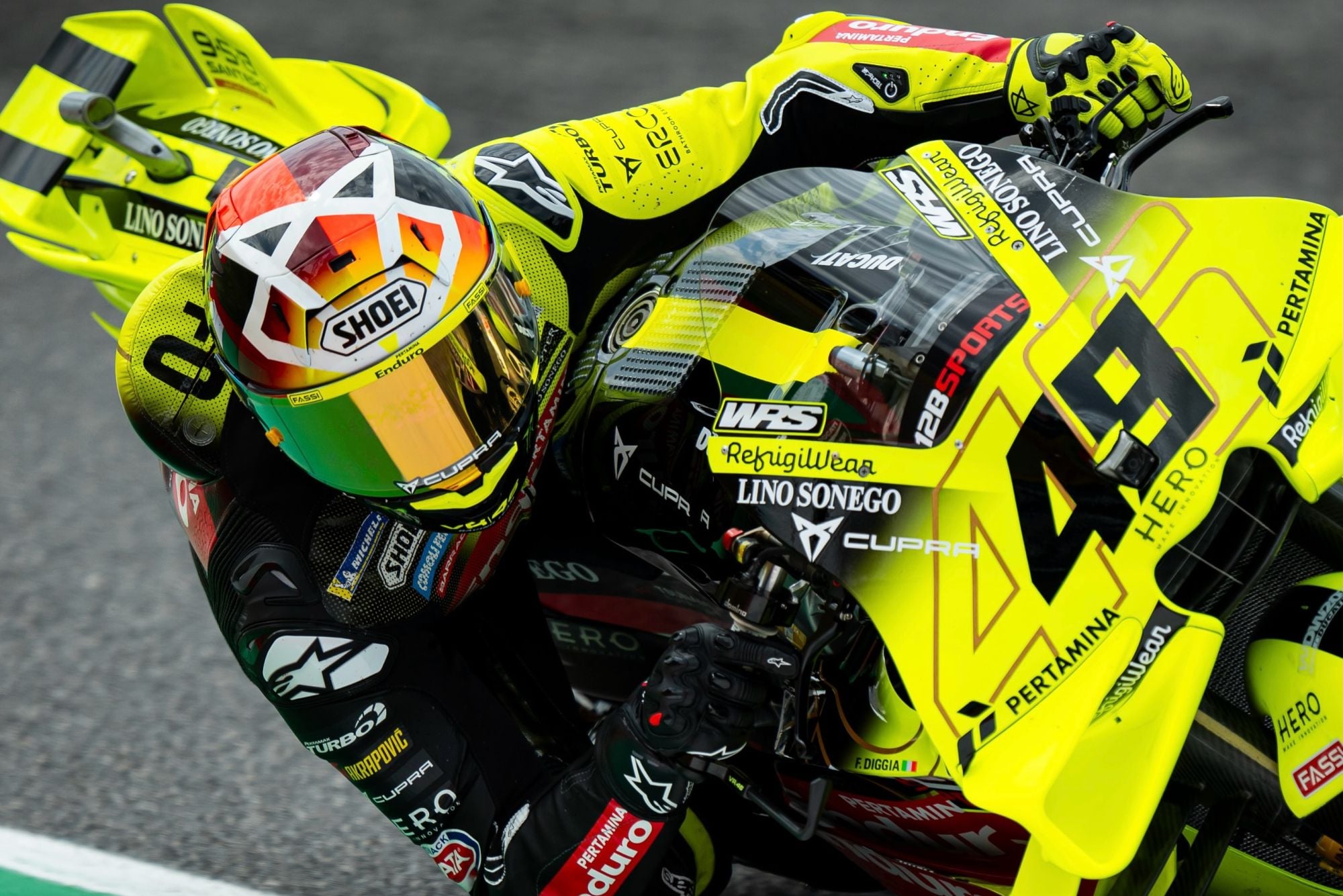MotoGP: Di Giannantonio lidera sexta-feira de treinos para o GP da Itália Fabio Di Giannantonio